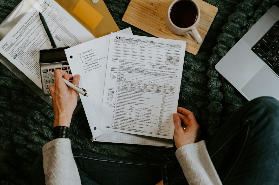 professional reviewing savings progress